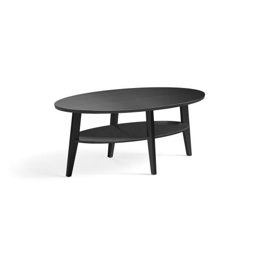 Konferenčný stolík HOLLY, 1200x700x500 mm, čierny